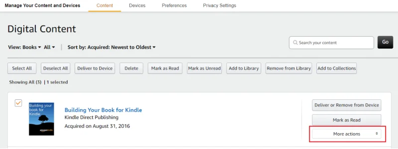 如何修復 Kindle 電子書無法下載