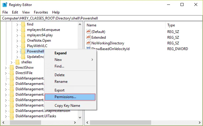 Gantikan PowerShell dengan Command Prompt dalam Menu Konteks dalam Windows 10
