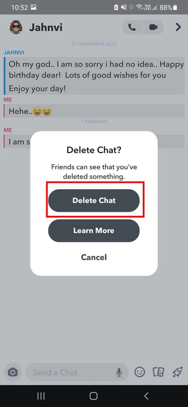 如何刪除 Snapchat 上的消息 如何刪除 Snapchat 上的消息