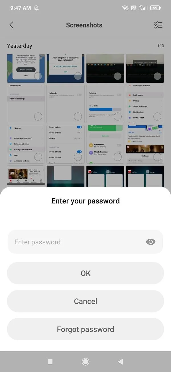 Cara Menyembunyikan Fail, Foto dan Video pada Android