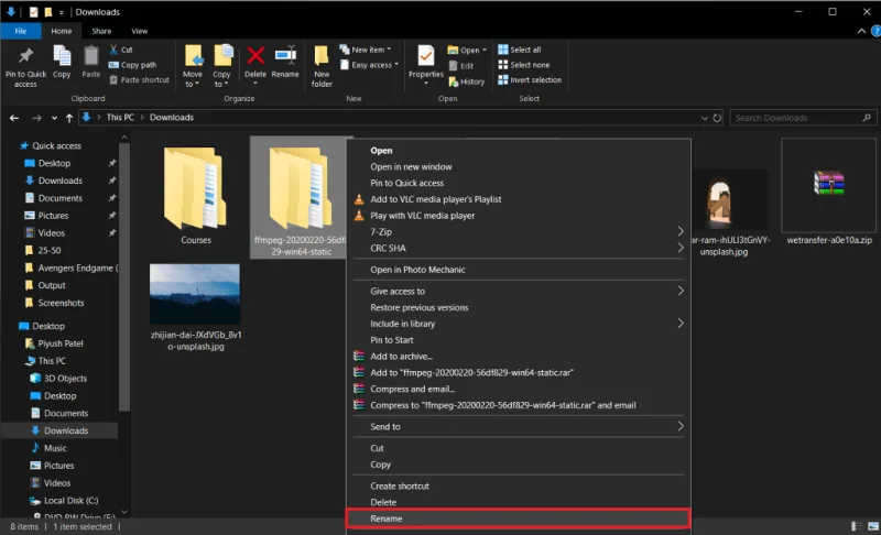 Stapsgewijze handleiding om FFmpeg te installeren op Windows 10