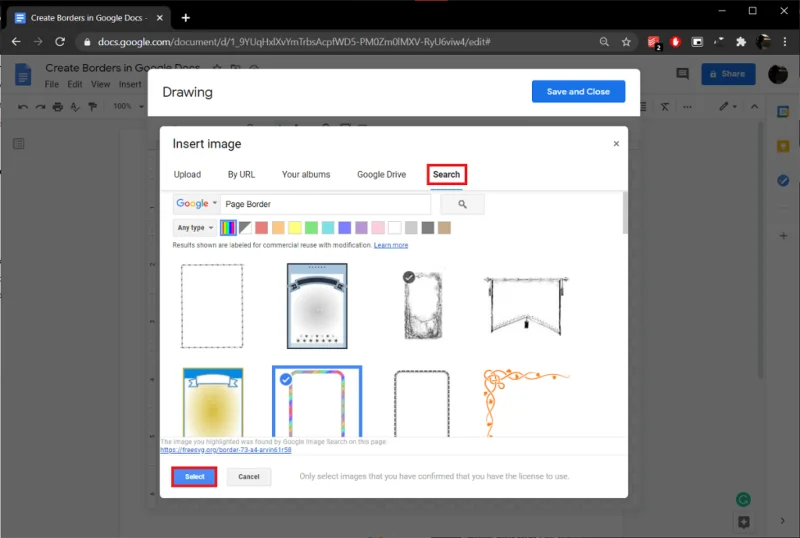4 Cara Membuat Perbatasan di Google Documents