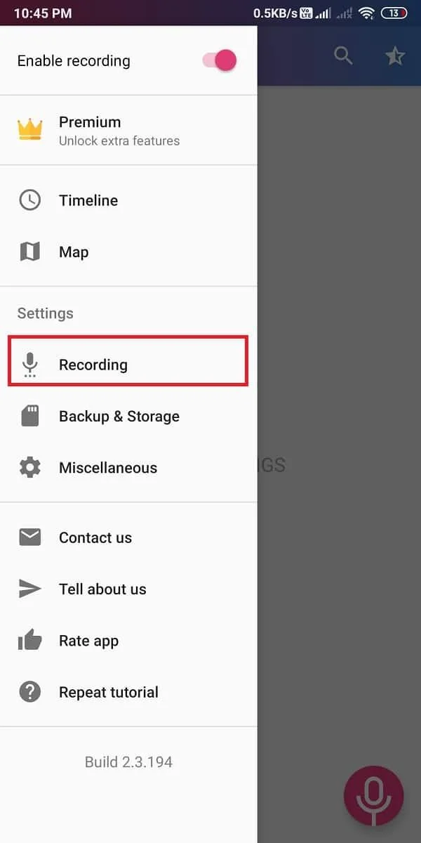 WhatsAppのビデオ通話と音声通話を録音する方法は？