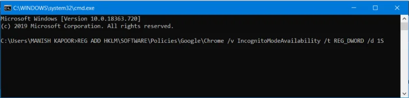 Hoe de incognitomodus in Google Chrome uitschakelen?