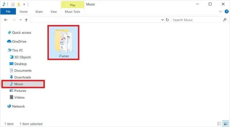 رفع فایل iTunes Library.itl قابل خواندن نیست