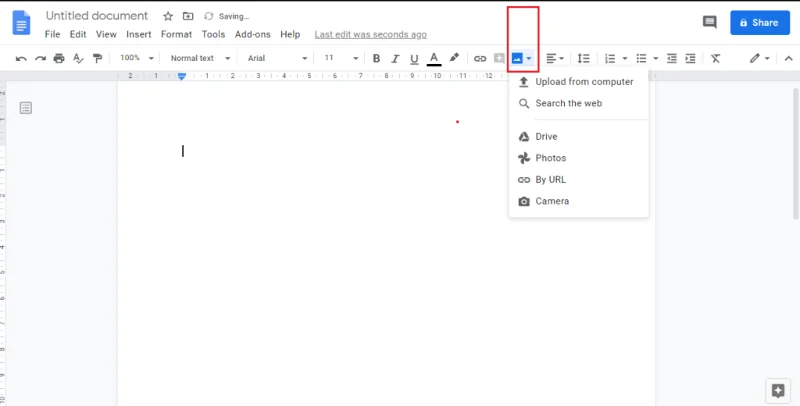 Googleドキュメントで画像を回転させる4つの方法