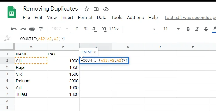 6 Cara Menghapus Duplikat Di Google Sheets