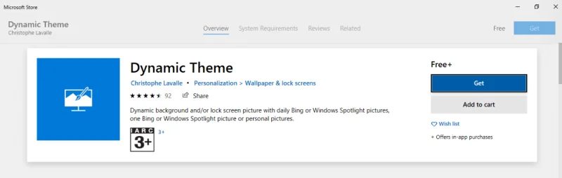 Windows10で毎日のBing画像を壁紙として設定する