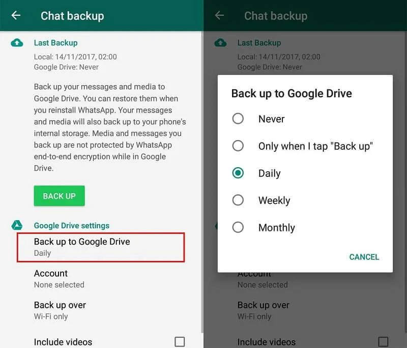 WhatsAppで削除されたメッセージを読む4つの方法
