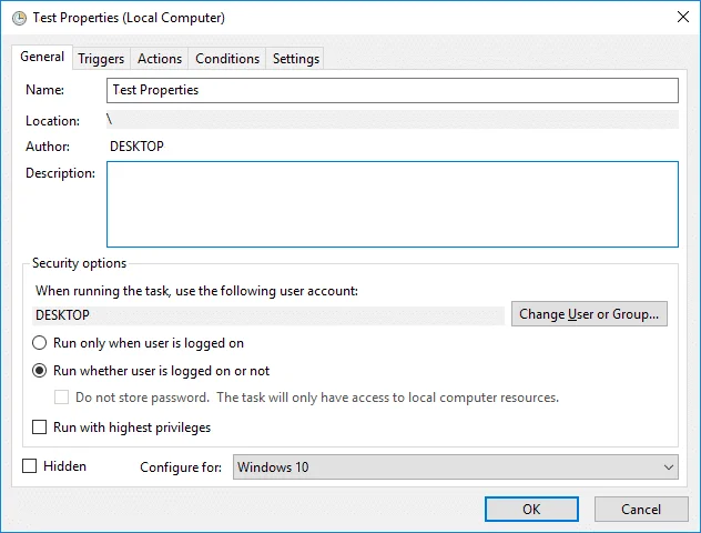 Betulkan Penjadual Tugas Tidak Berjalan Dalam Windows 10
