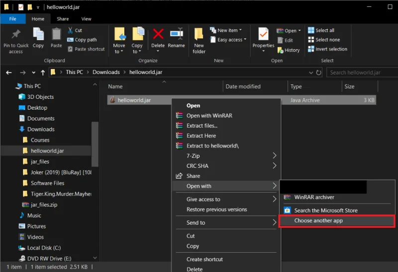 JAR-bestanden uitvoeren op Windows 10