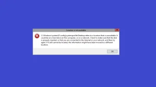 C:\windows\system32\config\systemprofile\Desktop is niet beschikbaar: vast