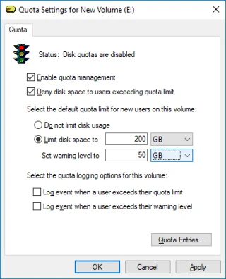 Cara Mengatur Batas Kuota Disk dan Tingkat Peringatan di Windows 10
