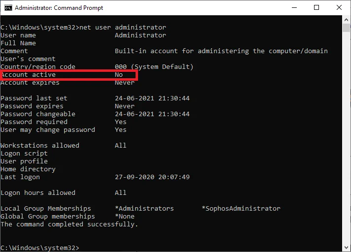 如何在 Windows 10 中啟用或禁用管理員帳戶