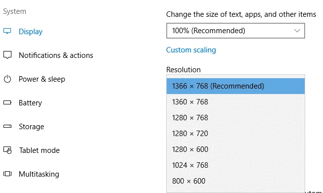 Apps repareren die wazig lijken in Windows 10