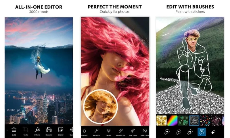 2021年にAndroid用の20の最高の写真編集アプリ