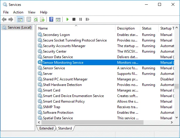 Fix Rotation Lock grisé dans Windows 10