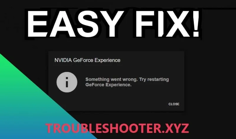 Fix GeForce Experience wordt niet geopend in Windows 10
