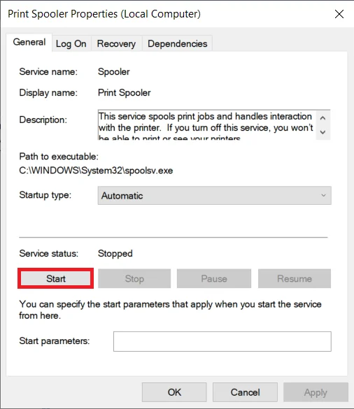 Windows10の一般的なプリンターの問題を修正する