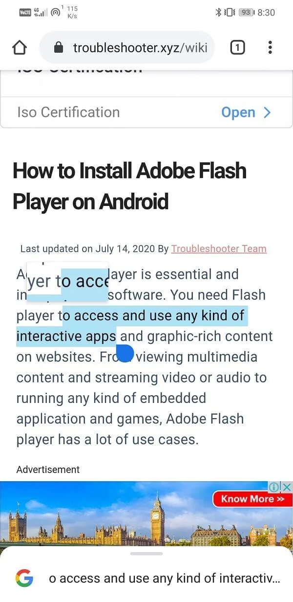 Androidでコピーアンドペーストを使用する方法