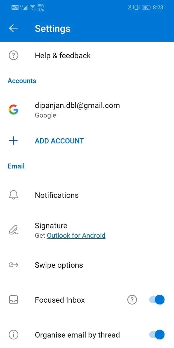 修復 Outlook 在 Android 上不同步