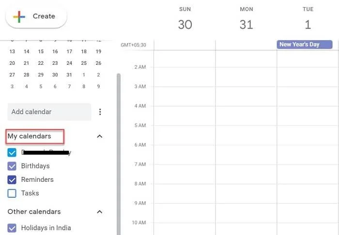 Googleカレンダーを他の人と共有する