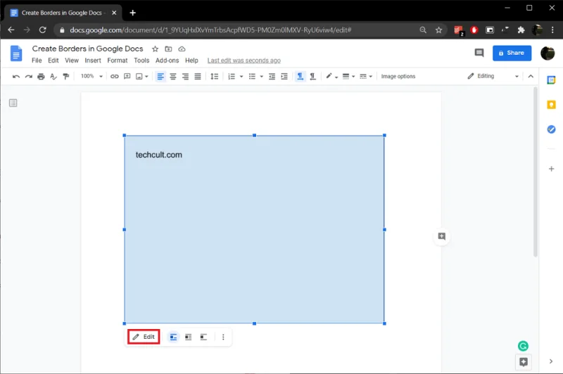 4 Cara Membuat Perbatasan di Google Documents