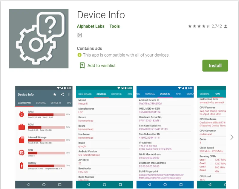 15 apps om de hardware van je Android-telefoon te controleren