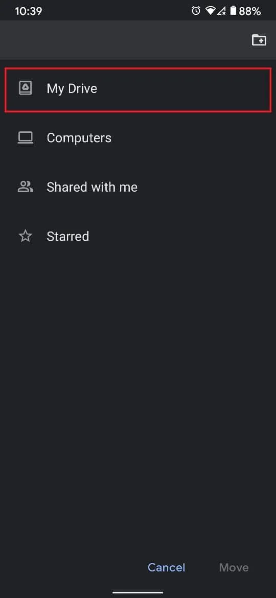 如何將文件從一個 Google Drive 移動到另一個