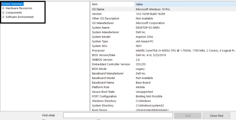 Windows10でPCの仕様を確認する方法