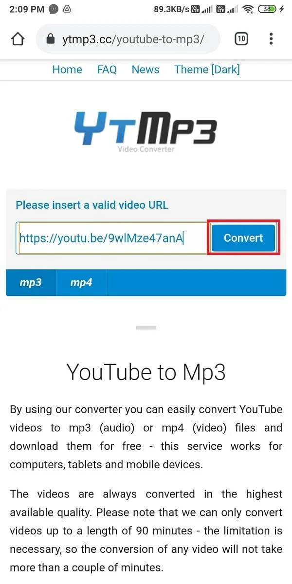 Android에서 YouTube 노래를 벨소리로 만드는 방법