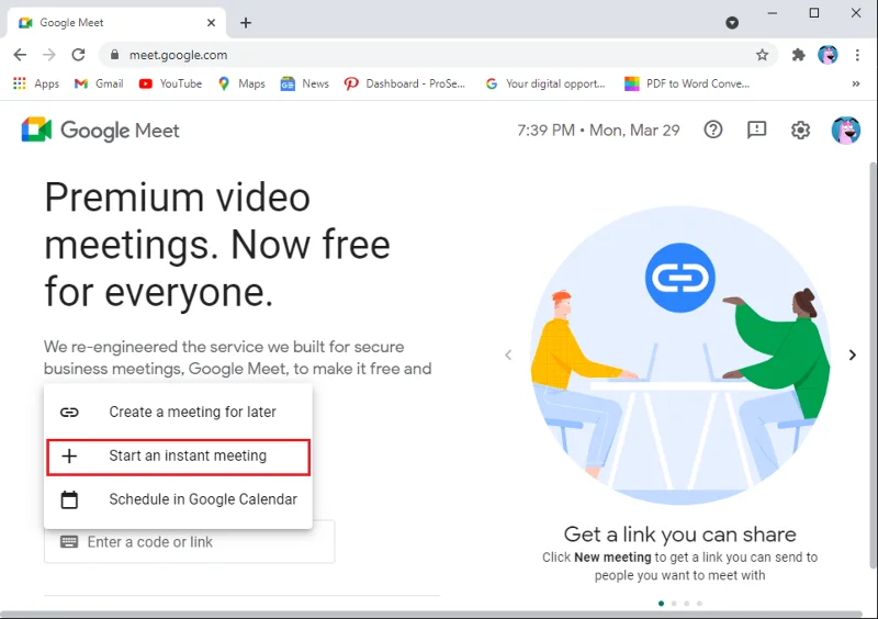如何修復在 Google Meet 中找不到相機