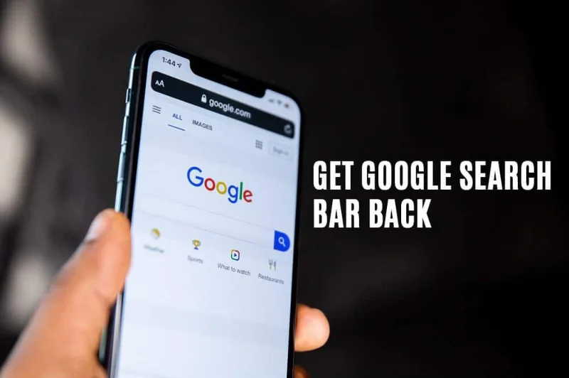 Cara Mendapatkan Kembali Bar Carian Google pada Skrin Utama Android