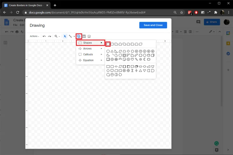 4 Cara Membuat Perbatasan di Google Documents