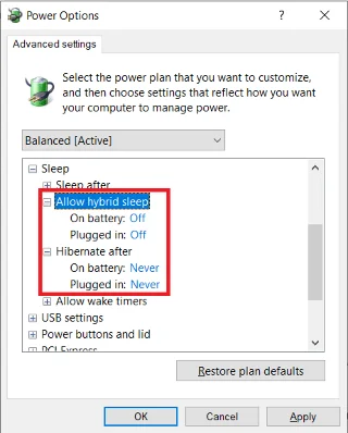 3 manieren om de slaapstand op Windows 10 in of uit te schakelen