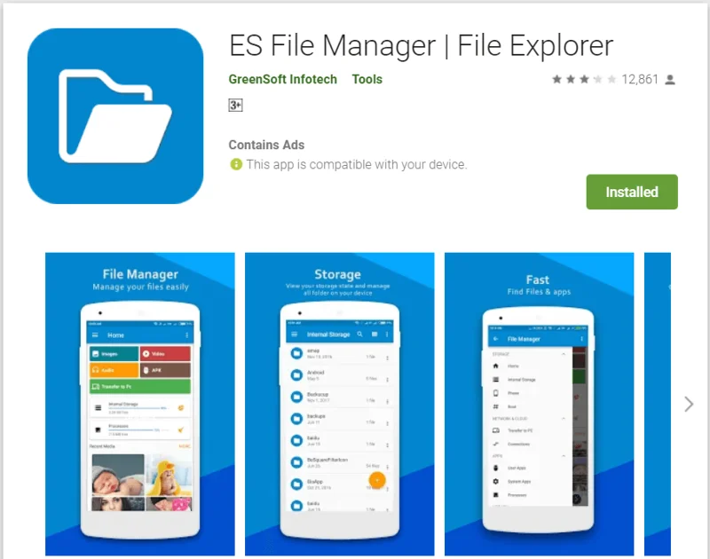 Hoe overgebleven bestanden te verwijderen na het verwijderen van apps op Android