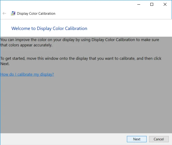 如何在 Windows 10 中校準顯示器顯示顏色