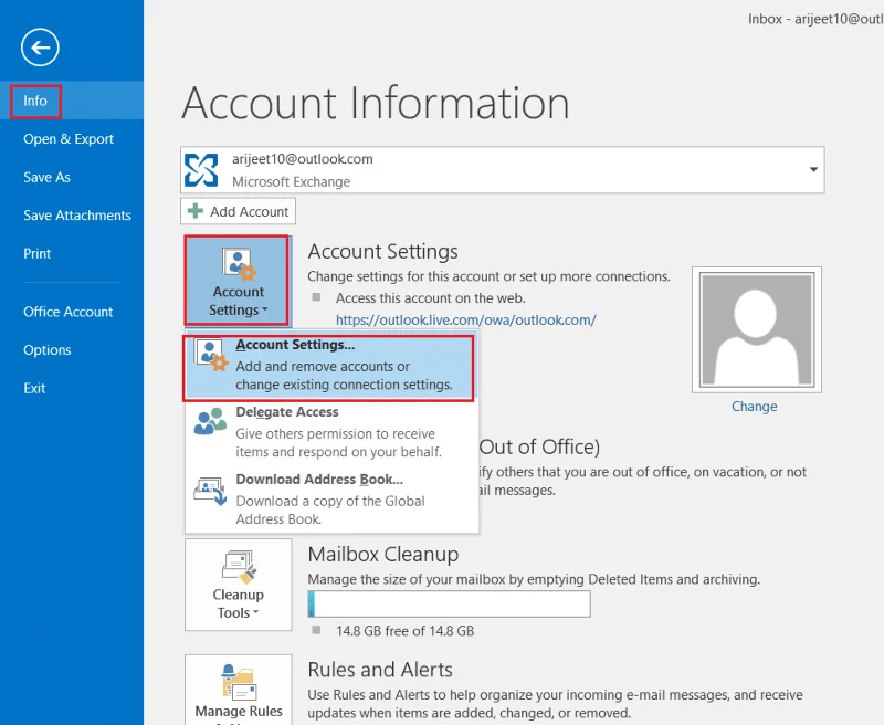 Fix Outlook-wachtwoordprompt verschijnt opnieuw