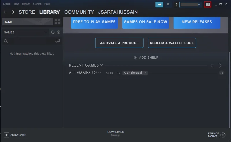 نحوه رفع خطای عدم بارگیری فروشگاه Steam