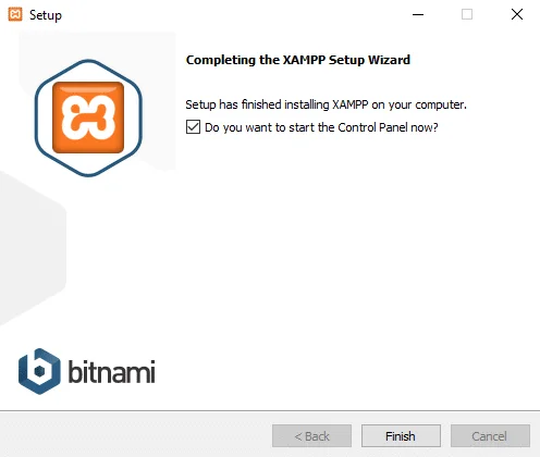Windows10にXAMPPをインストールして構成する