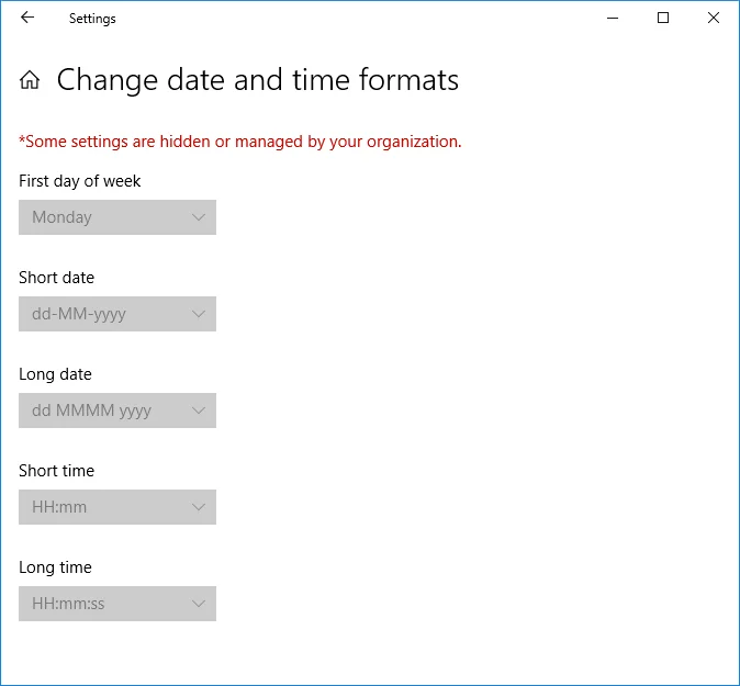 السماح أو منع المستخدمين من تغيير التاريخ والوقت في Windows 10