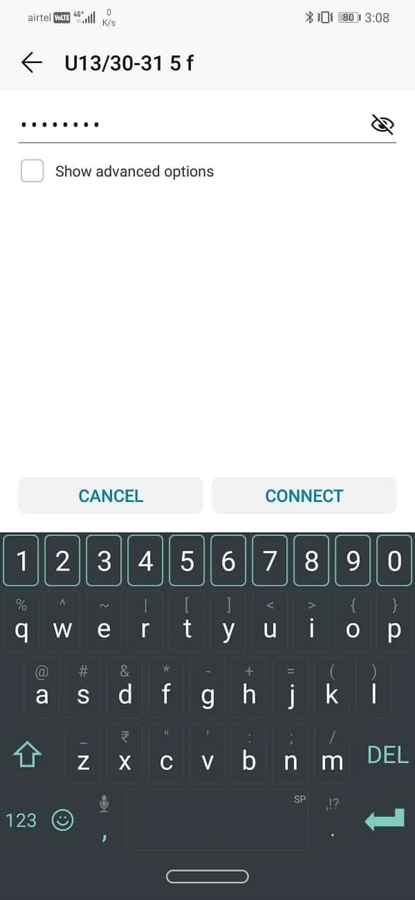 Androidでインターネットが利用できない可能性があるエラーを修正する