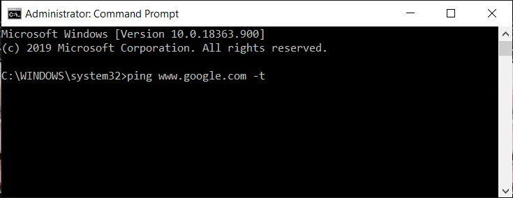 Een DDoS-aanval op een website uitvoeren met CMD