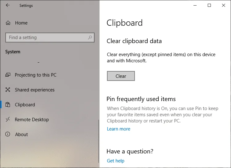 4 Cara untuk Mengosongkan Sejarah Papan Klip dalam Windows 10