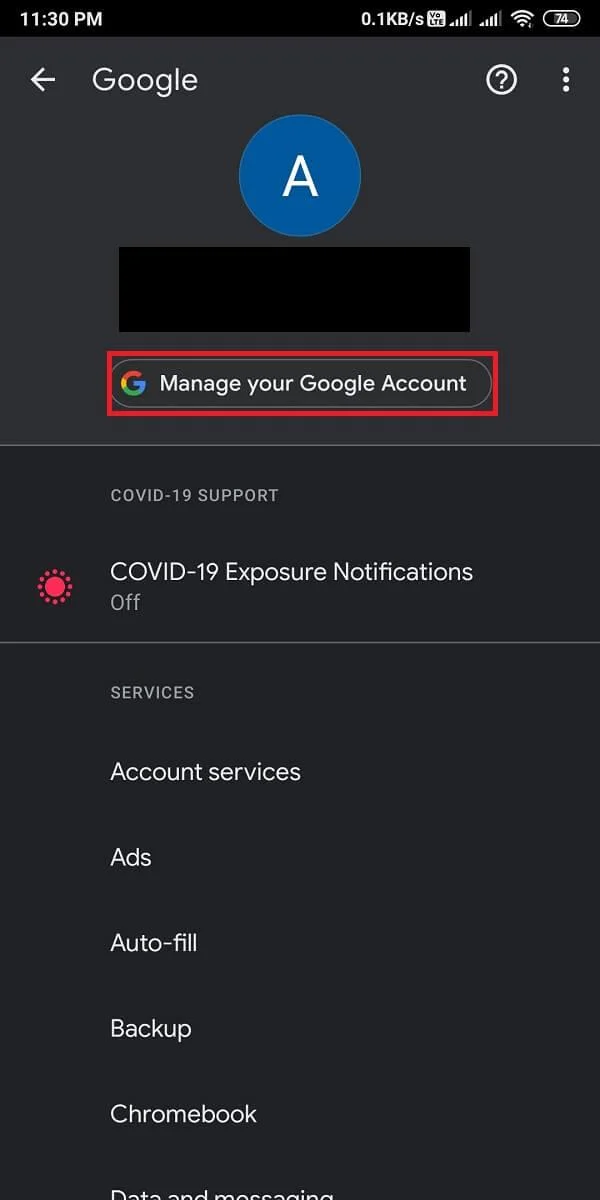 在 Google 帳戶中更改您的姓名、電話號碼和其他信息