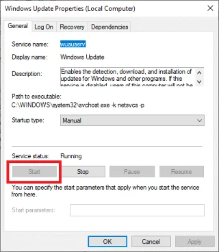 Fix Windows Update-fout 0x80070005