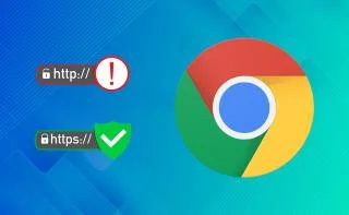 Waarschuwing niet veilig in- of uitschakelen in Google Chrome