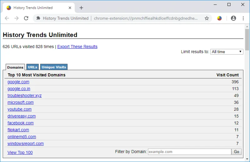 Simpan Riwayat Google Chrome lebih dari 90 hari?