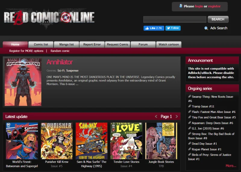 18 Beste websites om strips gratis online te lezen