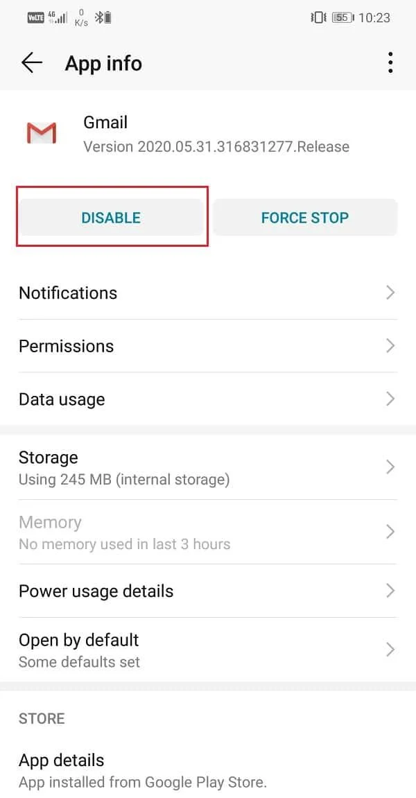 Fix Onvoldoende opslag beschikbaar Fout op Android